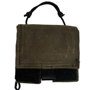 JULPAK Oil skin hunter camper first aid tactical compact carry all 4 flap EUC